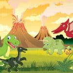 Dino-Schatzsuche: Das Dinosaurierrätsel 4-6 Jahre