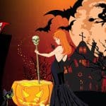 Halloween-Schatzsuche: Gruselrätsel auf dem Monsterball 7-10 Jahre